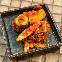 みやび 六本木店 - 自家製キムチ盛り合わせ