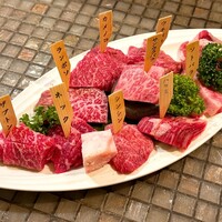 みやび 六本木店 - A5黒毛和牛希少部位 10種類盛り合わせ