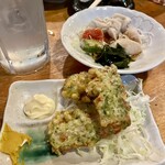 居酒屋 若大将 - 磯辺揚げ