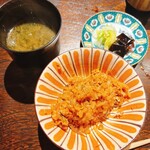 御料理 ふじ田 - 焼き穴子と錦糸卵のご飯