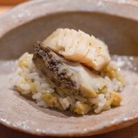 淡流 - 2025.6 家島産蒸し鮑 茄子ご飯