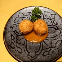 中納言 大阪駅前第3ビル店 - 伊勢海老のクリームコロッケ