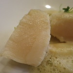 モンプチコションローズ - 26年9月　ホタテ　断面アップ