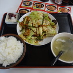 ラーメンとん太 - 回鍋肉定食