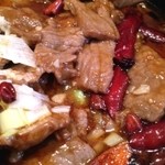 中国家常菜 同心房 - 牛肉の激辛煮