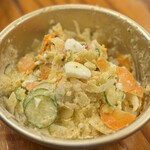 宮原酒場 もつ焼きエビス参 - ポテトサラダ　ミックス