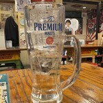 宮原酒場 もつ焼きエビス参 - ホッピー　なか　250円