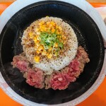 ペッパーランチ - 料理写真:令和7年6月 営業時間(10:00〜21:00)
ビーフペッパーライスお肉普通ライス普通 税込840円