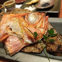 金目のどぐろ屋 赤羽店 - 金目鯛のかぶと焼き