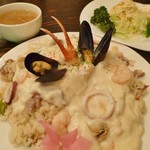 カフェドムッシュ - 2014.9.11 オーストピラフ