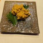 鮓 きずな - あん肝と奈良漬を和えたもの