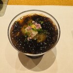 鮓 きずな - 岩海苔と剣先イカのイカ素麺