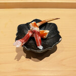 湘南沖地蟹専門店ふじ月 - 蟹しゃぶしゃぶ　レア