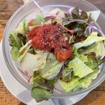 スパゲッティー専科 はらっぱ - ランチセットのサラダ