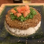 307097778 - 鶏ひき肉のドライカレー