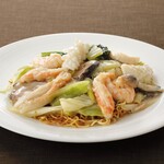 銀座アスター - 料理写真:海の幸のやきそば