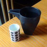 蕎麦切り 旗幟 - 出羽桜桜花吟醸980円