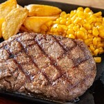 ハンバーグワークス - 料理写真:オールビーフハンバーグ