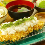 かつ丼 二葉 - 料理写真:夏限定、おろしポン酢とんかつ膳