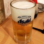 もつ焼き 三朝 - ルービー