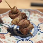 薪鳥新神戸 - 長州鶏のハツ