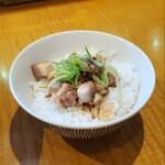 九段 井さい - ミニチャーシューご飯