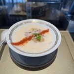 鯛白湯らーめん ○de▽ - 