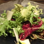 神戸牛炉窯焼ステーキ 雪月風花 北野坂 - 10種の野菜サラダ