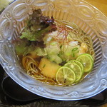 国分寺そば - 冷かけ海老そば