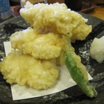 国分寺そば - 鱧の天ぷら