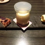 神戸牛炉窯焼ステーキ 雪月風花 北野坂 - 蘭王のプリン