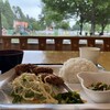 まきば館売店 - 定食と景色