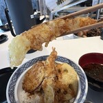俺の天ぷらバル - 天丼　海老
