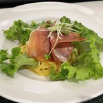 パスタ屋一丁目 - 料理写真:生ハムのペペロンチーノ