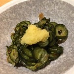 お酒・お惣菜・和食 竜田屋 - H.26.2.11.昼 きゅうり古漬