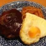 お酒・お惣菜・和食 竜田屋 - H.26.2.11.昼 ハンバーグと………