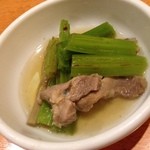 お酒・お惣菜・和食 竜田屋 - H.26.2.11.昼 若牛蒡の………