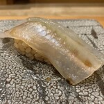 鮓 枉駕 - 熟成太刀魚？　美味しかった♪