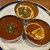 AMA  - 料理写真:野菜、キーマ、バターチキンの３種。