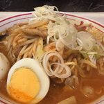 蒙古タンメン中本 - ゴモミ具材アップ