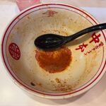 蒙古タンメン中本 - 美味しさ故完飲完食です！