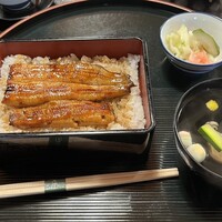 うなぎ秋本 - うな重(松)3300円、きも吸300円 うなぎ秋本 - うな重(松)3300円、きも吸300円