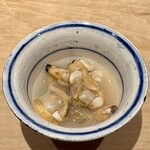 鮨 はしもと - 天然浅利の酒蒸し