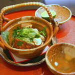 土瓶蒸し：松茸と徳島産鱧