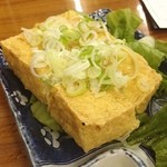豊田屋 - 厚揚げ