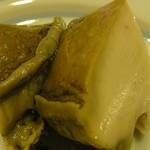 鮨 ほしやま - 五島列島の蒸し黒鮑UP・・・分厚いんが分かります！？