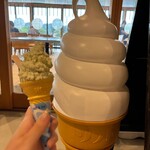 道の駅 平泉 ファーストフード - ずんだ　友人オーダー