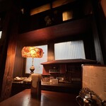 ラドリオ - 奥まった一人席