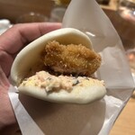 田町鮨 惠万 - ハモフライとパオ