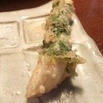 てんぷら 脇坂 - 14年9月  平目  ふわふわほくほく☆